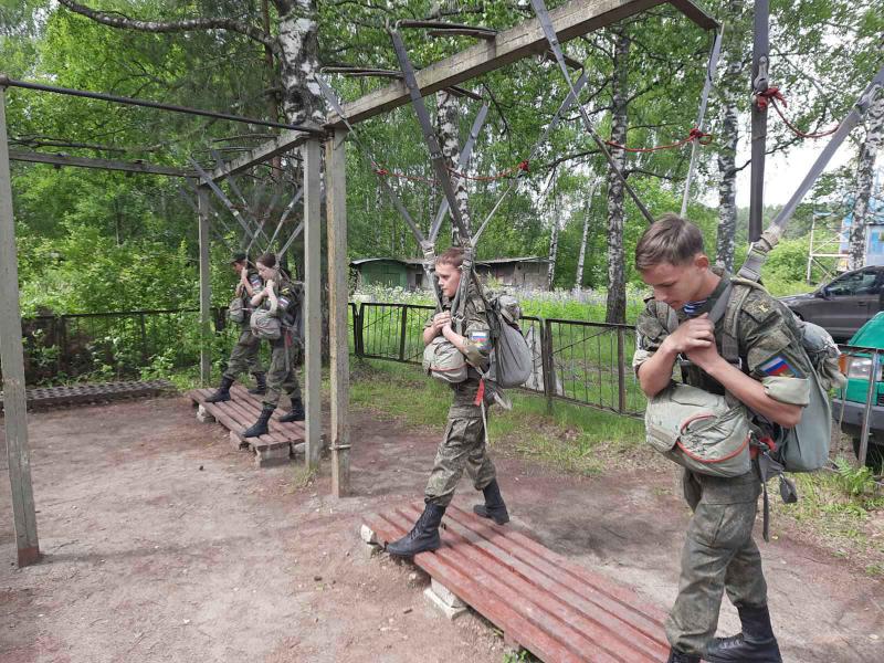 Парк Патриот полоса препятствий